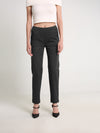 Dark Grey Stretchable Chino Pants
