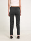 Dark Grey Stretchable Chino Pants