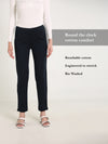 Navy Blue Stretchable Chino Pants