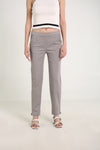 Cement Grey Stretchable Chino Pants