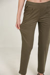 Olive Green Stretchable Chino Pants