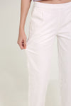 White Stretchable Chino Pants