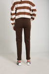 Coffee Stretchable Chino Pants
