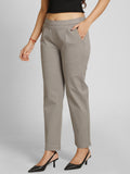 Grey Cotton Pants