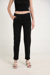 Black Stretchable Chino Pants