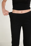 Black Stretchable Chino Pants
