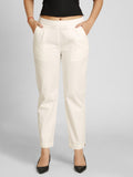 White Cotton Pants